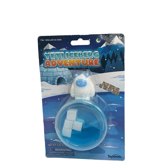 Toysmith YETI Iceberg Adventure Toy New in Box Play With Him In The Icy Slime - Picture 1 of 7